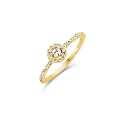 Bague One More Salina en or jaune et diamants