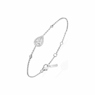 Bracelet Messika Joy en or blanc et diamants