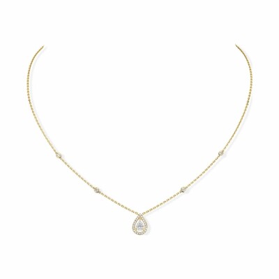 Collier Messika Joy en or jaune et diamants