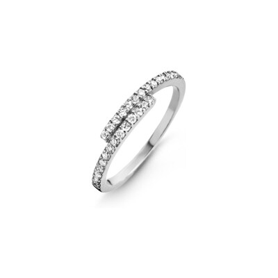 Bague One More Ischia en or blanc et diamants