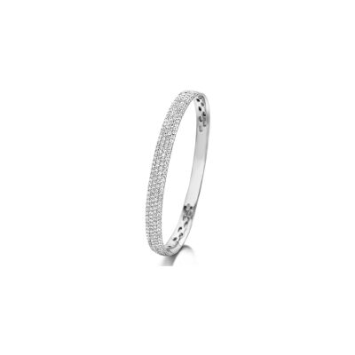 Bracelet Jonc en or blanc et diamant