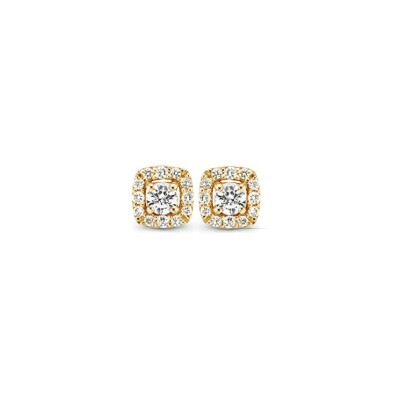 Puces d'oreilles One More Salina en or jaune et diamants