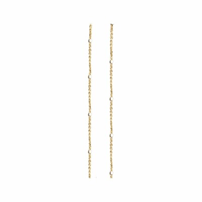 Collier One More Ischia Basics en or jaune et or blanc