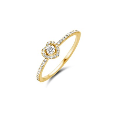 Bague One More Salina en or jaune et diamants