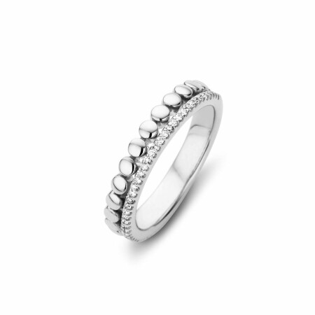 Bague One More Ischia en or blanc et diamants