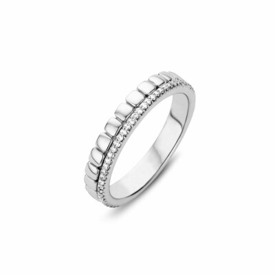 Bague One More Ischia en or blanc et diamants