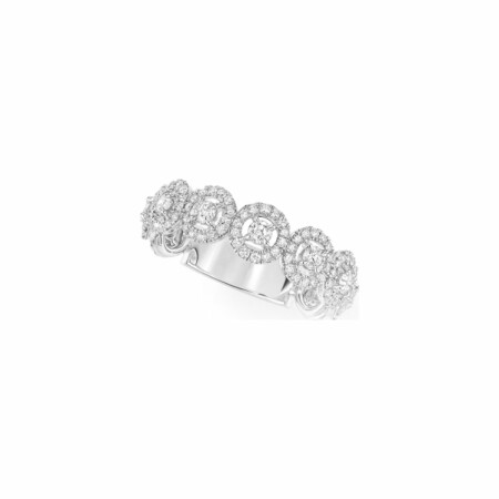 Messika Joy wedding ring, white gold, diamonds