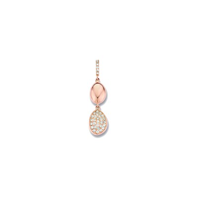 Pendentif One More Vulsini en or rose et diamants