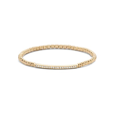 Bracelet One More Ischia Basic en or jaune et diamants