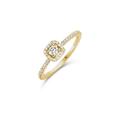 Bague One More Salina en or jaune et diamants