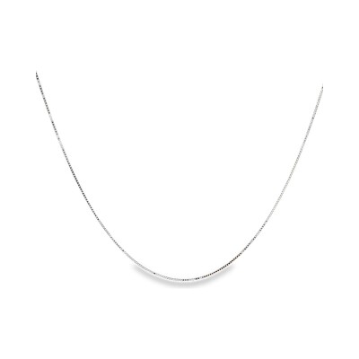 Collier en or blanc