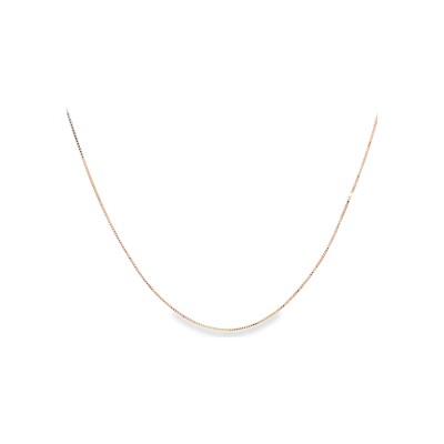 Collier en or rose