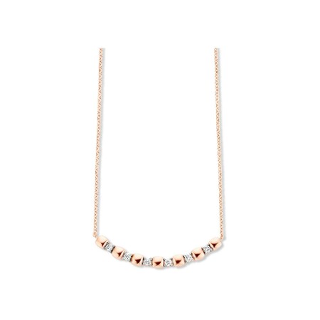 Collier One More Ischia Basic en or blanc, or rose et diamants