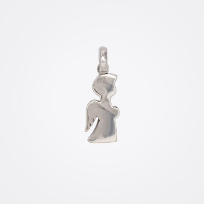 Médaille or blanc ange