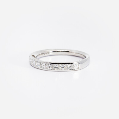 Alliance Raffinée or blanc& diamants