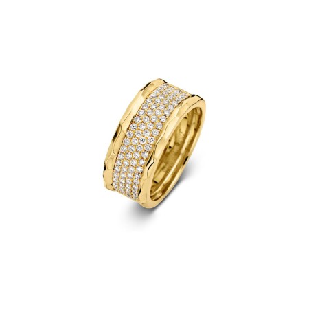 Bague One More Ischia en or jaune et diamants