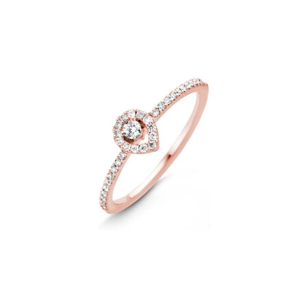 Bague One More Salina en or rose et diamants