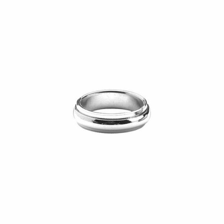 Bague argent rhodié anti stress 6mm