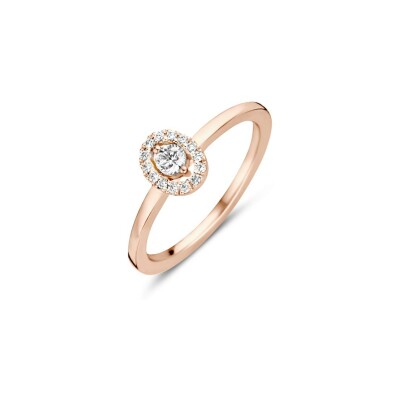 Bague One More Salina en or rose et diamants