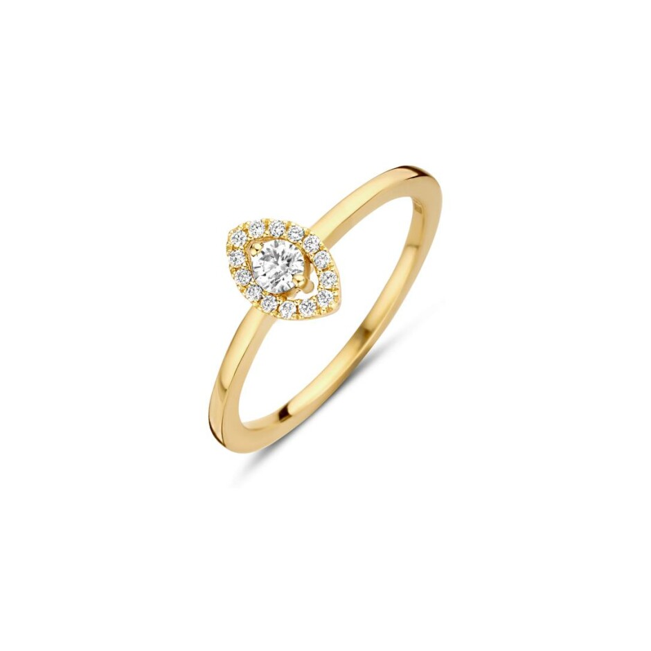 Bague One More Salina en or jaune et diamants