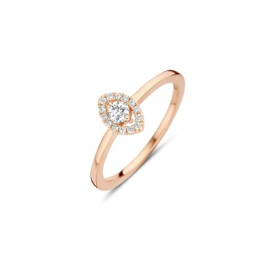 Bague One More Salina en or rose et diamants