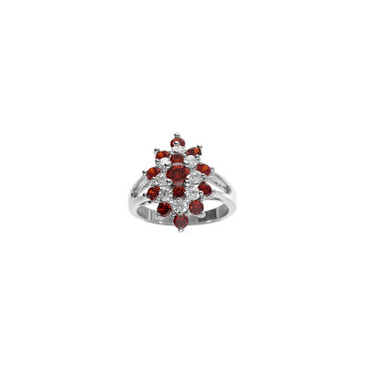 Bague marquise en argent rhodié et oxydes de zirconium, taille 60