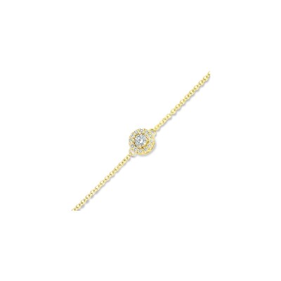 Bracelet One More Salina en or jaune et diamants