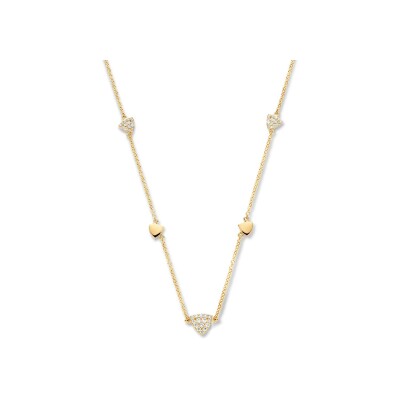 Collier One More Eolo en or jaune et diamants