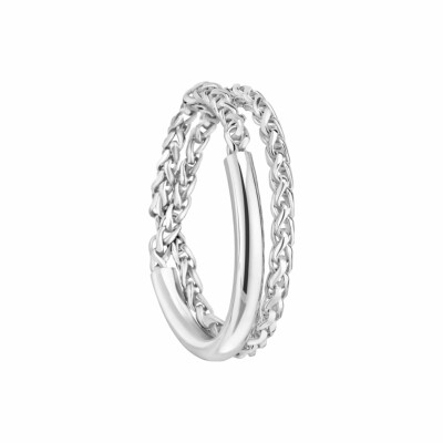 Bracelet double Christofle Duo Complice en argent