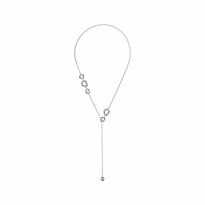 Collier Idole de Christofle 5 anneaux en argent