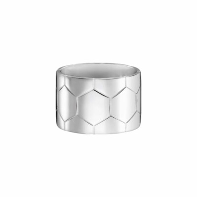 Bague Christofle Code Royale en argent, taille 55