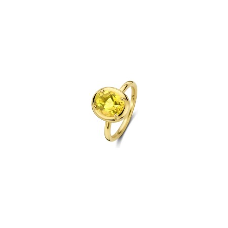 Bague One More Etna en or jaune et citrine