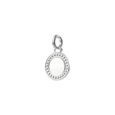 Médaille Christofle Chri-Chri en argent - Perles, diamètre 1.8cm