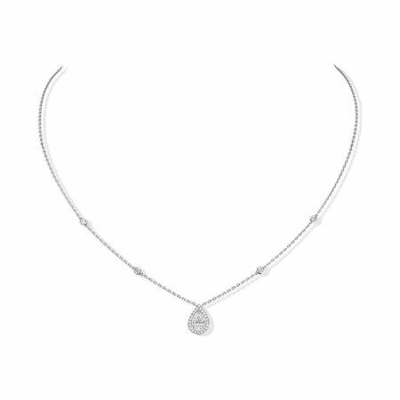 Collier Messika Joy en or blanc et diamants