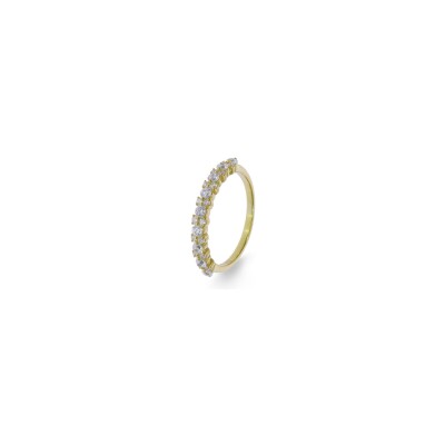 Bague en or jaune et diamant