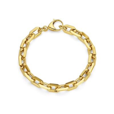 Bracelet maille en or jaune