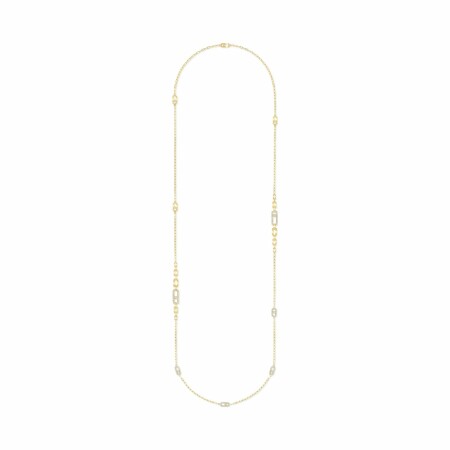 Collier sautoir Messika Move Uno en or jaune et diamants