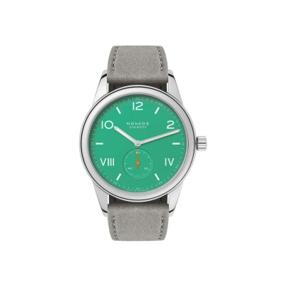 Montre NOMOS Glashütte Club Campus 38 electric green