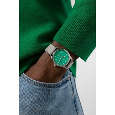 Montre NOMOS Glashütte Club Campus 38 electric green
