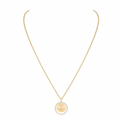 Collier Messika Lucky Move MM en or jaune et diamants