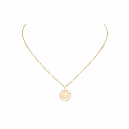 Collier Messika Lucky Move PM en or jaune et diamants