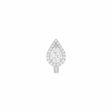 Messika PS single earring, white gold, diamonds