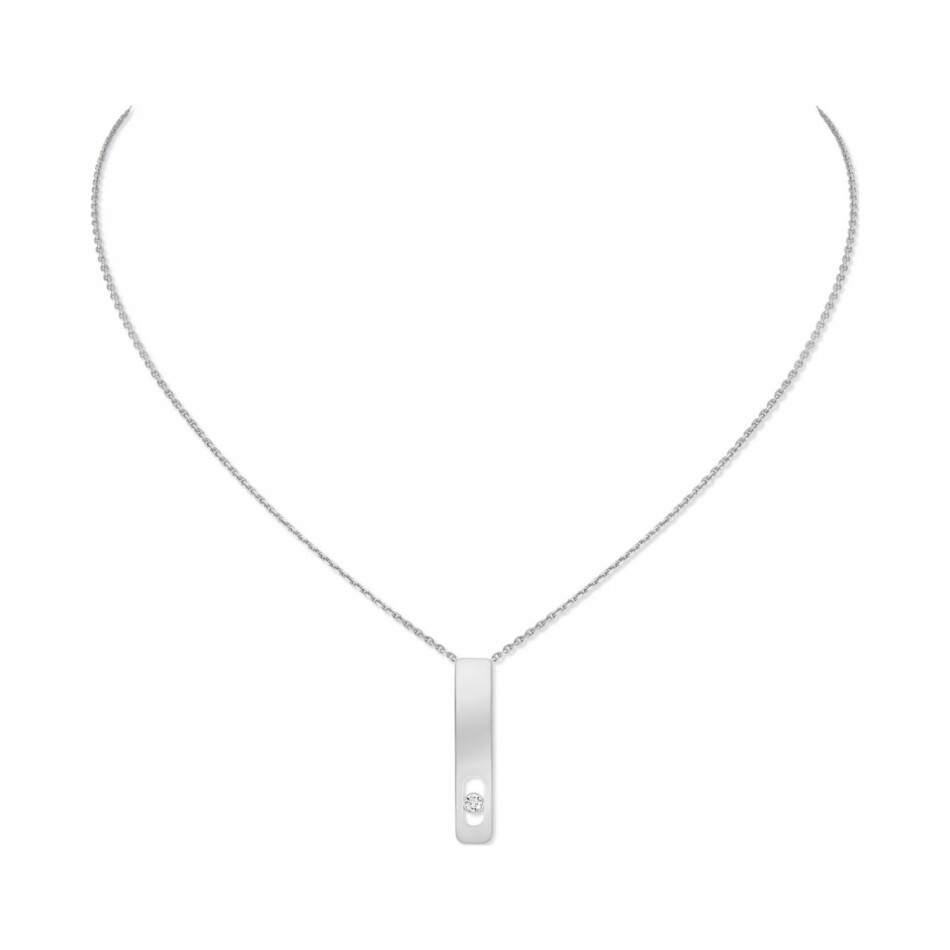 Collier Messika My First Diamond en or blanc et diamant