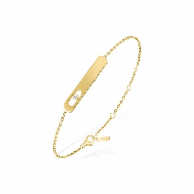 Bracelet Messika My First Diamond en or jaune et diamant