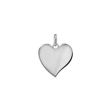 Pendentif cœur en argent