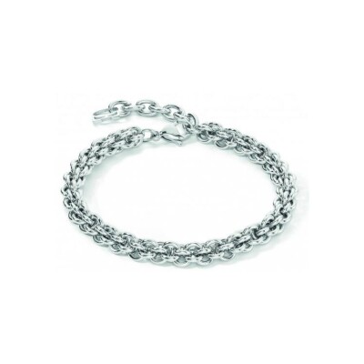 Bracelet Coeur de Lion Mesh Chain en acier