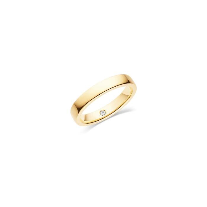 Chaumet Les Eternelles de Chaumet Rubans wedding ring, yellow gold, diamonds