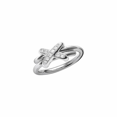 Chaumet Premiers Liens ring, white gold, diamonds