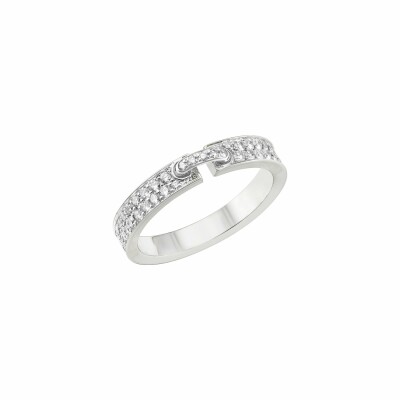 Bague Chaumet Liens en or blanc et diamants