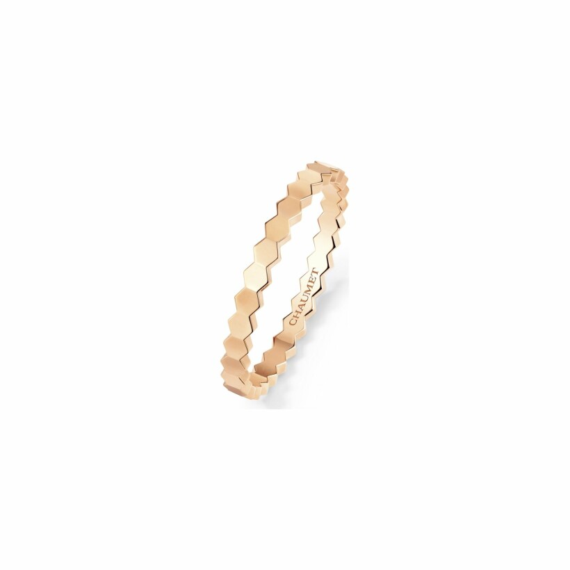 Chaumet Bee my love wedding ring, rose gold